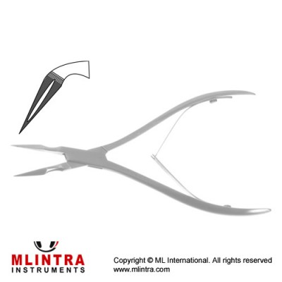 Ralk Splinter Forcep Stainless Steel, 15 cm - 6"